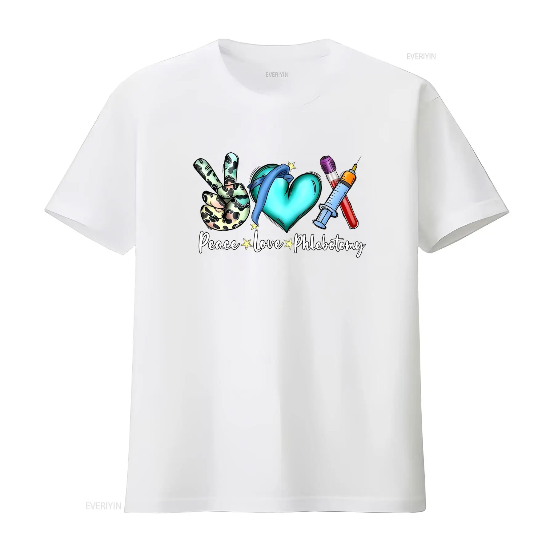 Peace Love Phlebotomy T-Shirt  – Medical Laboratory Technologist Bewertung und Preis